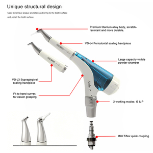 Dispositivo de Limpieza Dental por Arenado Supragingival de Alta Eficiencia al por Mayor AIRJET, Pieza de Mano Dental para Pulido por Aire CE - Product Image 2