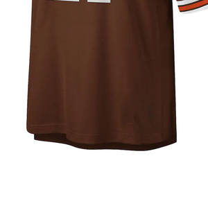 Camiseta de fútbol transpirable de malla para adultos, manga corta, cuello en V, estampado sublimado, para hombre. - Product Image 3