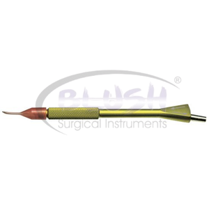 Instrumento de cirugía oftálmica de cataratas de titanio con tornillo de irrigación y aspiración coaxial IA de Blush Surgical - Product Image 5