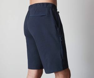 กางเกงขาสั้นออกกำลังกายผ้าขนสัตว์สำหรับผู้ชาย สไตล์ลำลอง ลายเรียบ พร้อมดีไซน์สั่งทำพิเศษ เป็นมิตรกับสิ่งแวดล้อม กันลม - Product Image 5
