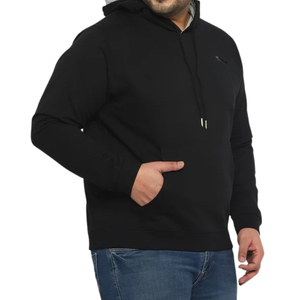 Sweat-shirts et pulls à capuche pour hommes grandes tailles, 100% coton, tricotés, respirants, anti-boulochage, pour l'hiver, vente en gros - Product Image 5