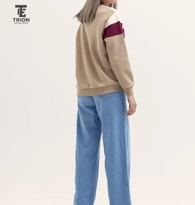 Sudaderas Elegantes para Mujer, Sudaderas Personalizadas de Felpa de Algodón, Sudaderas Transpirables de Secado Rápido para Mujer, Tallas Grandes - Product Image 4