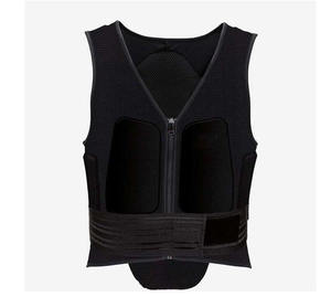 Chaleco Ecuestre de Neopreno Azul para Mujer con Cierre de Cremallera y Cordones Laterales para Protección en Montar a Caballo 2026 - Product Image 4
