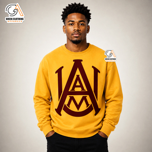 Sudaderas de Alta Calidad 100% Algodón para Hombre, Corte Regular, 370g, con Parches Bordados en Chenilla, Estilo Urbano para A&M |   Hermandad - Product Image 4