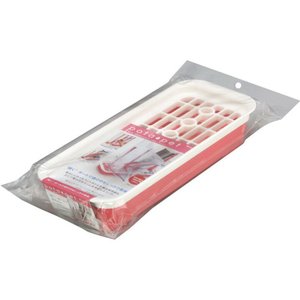 Inomata Pota Pink portabottiglie stendino elegante colore rosa per una comoda asciugatura delle bottiglie - Product Image 1