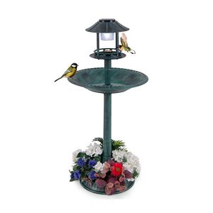 Zonne-Energie Licht Vogel Bad Feeder Voor Tuin Achtertuin Decor Achtertuin Vogelen Product - Product Image 2