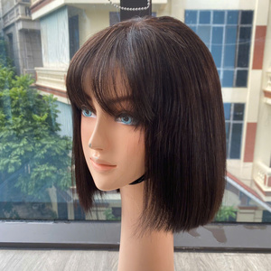 วิกผมบ๊อบคุณภาพสูงแบบต่อผมแท้จากเวียดนาม  แบบเย็บสองชั้น สีธรรมชาติ - Product Image 5