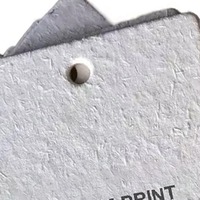 Étiquettes suspendues personnalisées pour vêtements, étiquettes solides et étiquettes de marque privée avec logo pour vêtements, chapeaux et chaussures