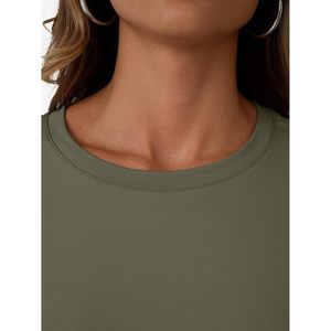 2025 2025 femmes à manches longues chemises de gymnastique col rond t-shirts athlétiques pour la randonnée course été hauts d'entraînement pour athlétique - Product Image 4