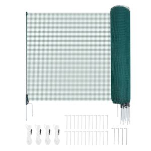 Malla de seguridad para jardín de 3.9 x 98.4 pies, valla temporal con postes y estacas de doble punta, malla plástica para cercado Guy R - Product Image 1