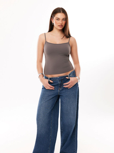 Débardeurs personnalisés en gros pour femmes – Nouveauté mode, débardeurs unis pour l'été, vente chaude - Product Image 2