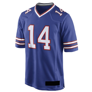 Maillot de football américain en polyester avec impression par sublimation, logo personnalisé, séchage rapide, respirant, tenue athlétique - Product Image 5