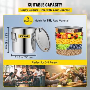 Distillatore di Alcol da 5 Galloni/21 Litri con Pompa di Circolazione, Tubo in Rame, Kit per Distillazione di Whisky, Attrezzatura Fai-da-Te - Product Image 3