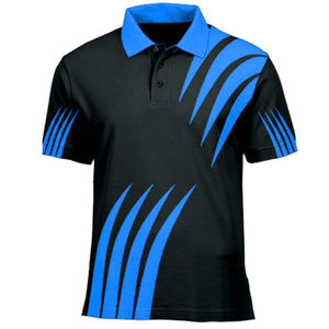 Camiseta de Poliéster 100% en Oferta, Impresión por Sublimación Personalizada, Camiseta Deportiva de Manga Corta para Hombre, de Secado Rápido, para Golf y Polo - Product Image 4