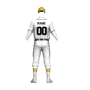 Wholesale Professional Baseball Uniform Sets Plus Size 100%Polyester Quick Dry Lightweight Custom Logo Player Name Teams Uniform - Product Image 2