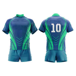 Uniformes de Rugby Personalizados al Por Mayor, Uniformes de Fútbol Rugby para Hombre Hechos a Medida con Material de Poliéster - Product Image 1