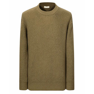 Pull en tricot pour homme, col rond classique, tricot chaud et doux, vêtements décontractés d'hiver, vente en gros - Product Image 1