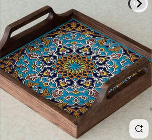 Standard Wooden Quality Home Decorative Items Epoxy <b>Wall</b> <b>Clock</b> for Living Room Bedroom and Office Decoration From INdia - Product Image 5