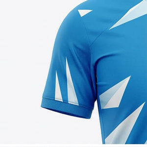 Camiseta de Fútbol Sublimada, Transpirable, Unisex, Manga Corta, Cuello en V, 100% Poliéster, Elástica en 4 Direcciones - Product Image 3