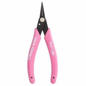 Pince à bec effilé Luminex Impex Pro, en acier inoxydable léger, pour la fabrication de bijoux et la réparation électronique - Product Image 5