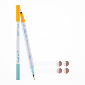 Outils de maquillage DEARMAY Korean K-Beauty Tangerine Aegyo-Sal Dual Liner Fabriqué en Corée Eyeliner crayon pour les yeux waterproof - Product Image 1
