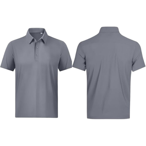 เสื้อกอล์ฟผ้าแคนวาสปักลายตามสั่งขายส่ง ผ้าฝ้าย 100% สำหรับผู้ชาย จำหน่ายจำนวนมาก - Product Image 4