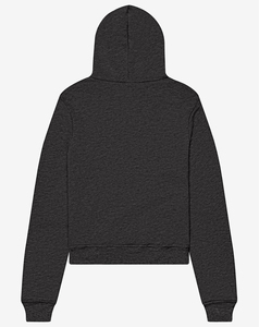 Sweat-shirts à capuche pour femmes de qualité supérieure, style streetwear d'hiver, col rond, 100% coton respirant, appliques, logo uni teinté sur le devant - Product Image 2