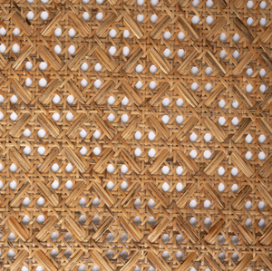 Vietnam Manufacturer Natural Cane Rattan Rhombic Pattern Material For Chair <b>Backrest</b> Cabinet Door Furniture Use - Product Image 3