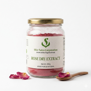 Poudre d'extrait de rose séchée de qualité supérieure, conçue pour la parfumerie, les produits de soin et les exigences de formulation cosmétique avancée - Product Image 1