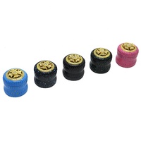 Broyeur de fumée en alliage d'aluminium 63MM, point de pulvérisation de taille avec perceuse broyeur de fumée en métal