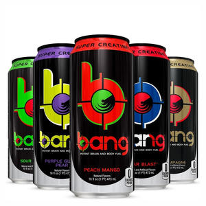 Bebida energética Bang clásica más vendida y asequible, bebida energética Bang Swirly Pop al por mayor de 470 ml - Product Image 5