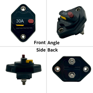 เบรกเกอร์ติดแผงตั้งค่าได้30A สำหรับเรือ - Product Image 2