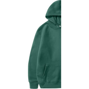 ชุดเดรสสเวตเชิ้ตผ้าฟลีซโพลีเอสเตอร์/คอตตอนสำหรับผู้หญิง สวมใส่ได้ทั้งฤดูใบไม้ผลิและฤดูหนาว ทรงโอเวอร์ไซส์ มีฮู้ด ระบายอากาศได้ดี กันลม - Product Image 6