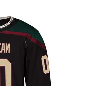 Jersey de Hockey sobre Hielo Personalizado con Bordado Tackle Twill, Profesional, OEM, Poliéster Transpirable, Absorbe la Humedad, Ropa Deportiva Corta para 32 Equipos - Product Image 5