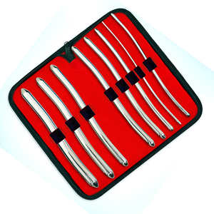 Kit de dilatateurs Hegar, 8 pièces, instruments chirurgicaux gynécologiques, acier inoxydable, outil médical réutilisable - Product Image 3