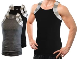 Camisetas sin Mangas para Hombre G-Neck Body Builders, Alta Calidad, Diseños Modernos y Deportivos, Transpirables, Antibacterianas - Product Image 3