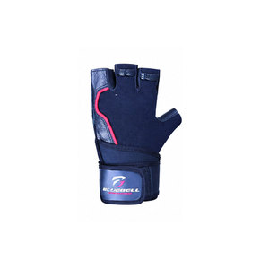 Guantes de Gimnasio de Cuero Ligeros y Transpirables de Medio Dedo para Levantamiento de Pesas para Hombre, en Oferta - Product Image 4