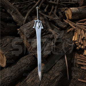 Espada He-Man Power Sword Masters Universe, Espada Coleccionable de Acero Inoxidable Inspirada en el Universo, Mango de Cuero Genuino, Cuchillo de Camping OEM - Product Image 5
