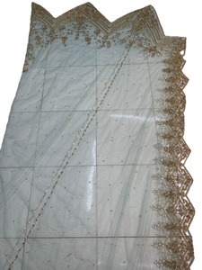 Ensemble de mariée somalien de luxe Dirac - Broderie florale élégante en dentelle, léger, écologique, manches longues, spécial été/printemps pour adultes - Product Image 3