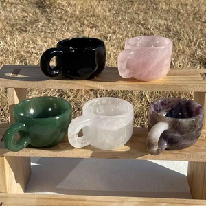 Gobelet en résine de luxe, finition brillante et construction robuste, tasse à jus transparente, design élégant et moderne, motif ange, écologique - Product Image 5