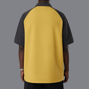 Polo pour homme OEM/ODM 100% coton, coupe ample, logo imprimé DTF personnalisé, broderie, tricoté, séchage rapide, manches courtes - Product Image 5