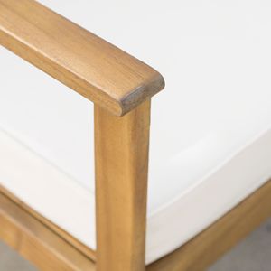 Sofá de Jardín LUCIANO, Elegante Sofá de Exterior para un Tiempo de Ocio Confortable - Product Image 3