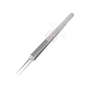Pinzas de Sutura Castroviejo de Alta Calidad con Punta Afilada de 0.3mm para Suturas Dérmicas |   Acero Inoxidable Alemán con Acabado Mate para Cirugía - Product Image 4