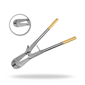 เครื่องตัดพิน TC แบบเสียบ ขนาดมาตรฐาน อุปกรณ์ผ่าตัดกระดูกและข้อ สำหรับตัดลวด - Product Image 1