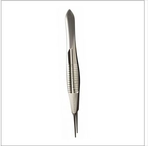 Nueva Llegada Pinzas de Sutura Castro de Acero, Pinzas de Alambre Abierto Anguladas, Instrumentos de Microcirugía Grado A+ Certificados CE - Product Image 2