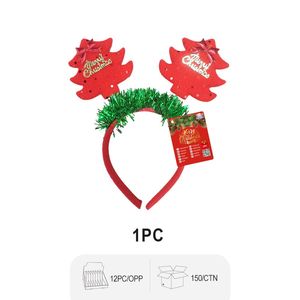 Natale Pet Cosplay trucco 12 pezzi oro rosso corno di cervo fiocchi di neve natale cappello Costume accessori arco fascia per la testa ornamenti - Product Image 4