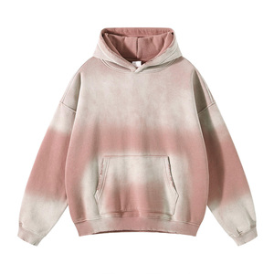 Sudadera con Capucha Tie-Dye para Hombre - Sudadera de Algodón, Manga Larga, Cuello con Capucha, Sudadera con Capucha Tie-Dye Extra Grande Unisex - Product Image 1