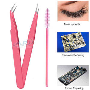 Pinzas para Pestañas de Alta Precisión Personalizadas para Profesionales de Belleza y Principiantes - Product Image 2