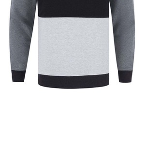 Pull en tricot pour homme, col rond, manches longues, style color block, coupe classique, pour l'automne - Product Image 3