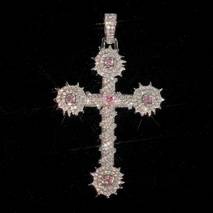 Venta al por mayor de fábrica: Nuevo conjunto de joyería de collar con cadena cubana y colgante de letra de moda, estilo HipHop Iced Out de alta calidad, ideal como regalo de Año Nuevo. - Product Image 5